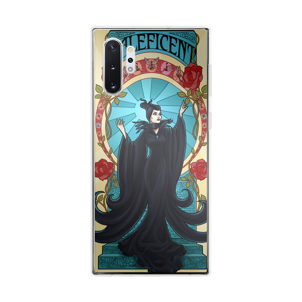 Maleficent With Flower Galaxy Note 10 Plus Case