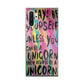 Rainbow Unicorn Quote Galaxy Note 10 Plus Case