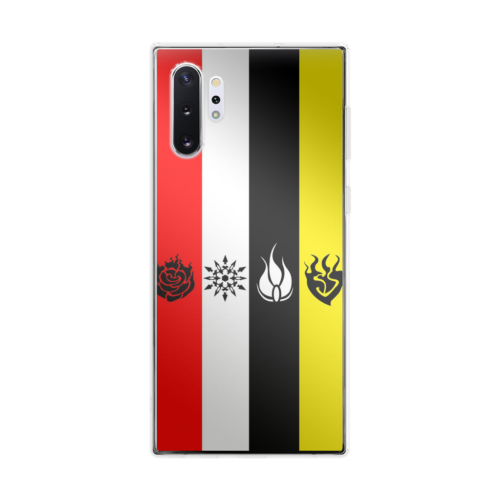 RWBY All Symbols Galaxy Note 10 Plus Case