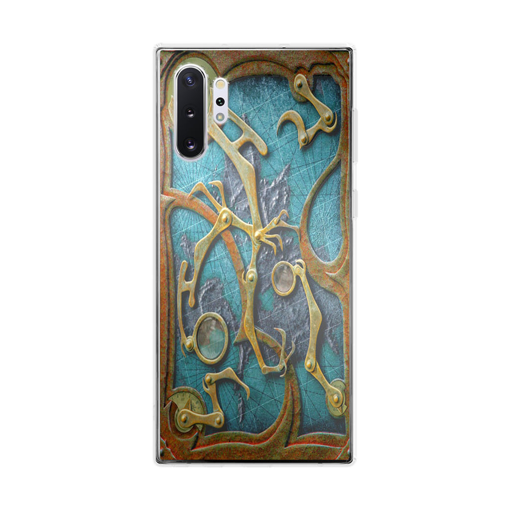 Steampunk Book Cover Galaxy Note 10 Plus Case