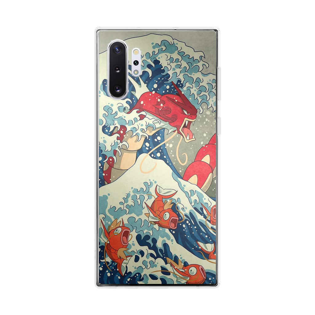 The Great Wave Of Gyarados Galaxy Note 10 Plus Case