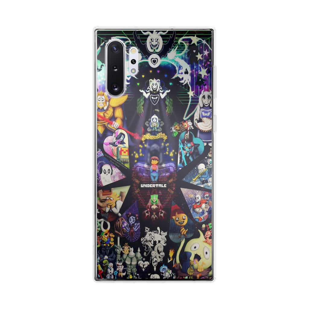 Undertale All Characters Galaxy Note 10 Plus Case