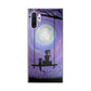 Girl Cat and Moon Galaxy Note 10 Plus Case