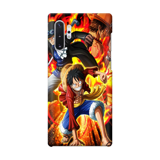 Ace Sabo Luffy Brotherhood Galaxy Note 10 Plus Case
