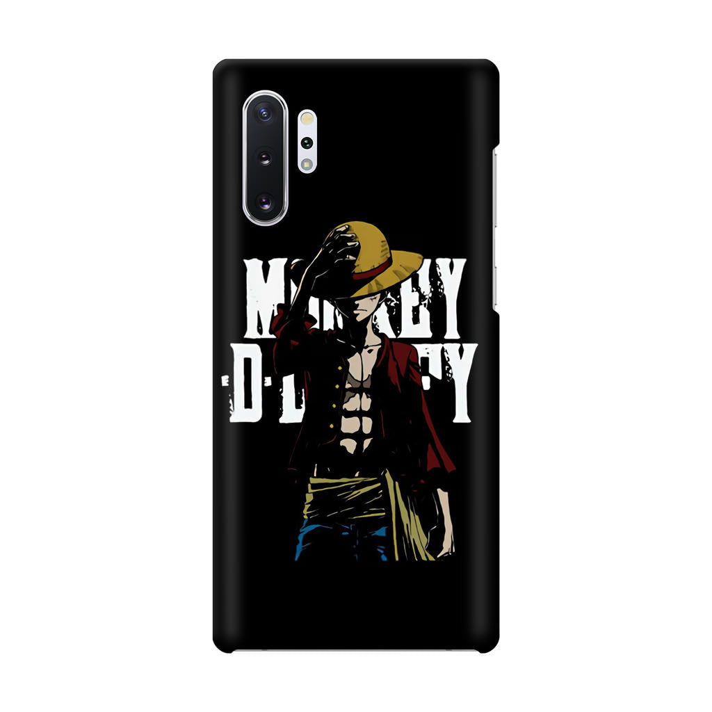 Monkey D Luffy Straw Hat Galaxy Note 10 Plus Case