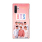 BTS Member in Pink Galaxy Note 10 Plus Case