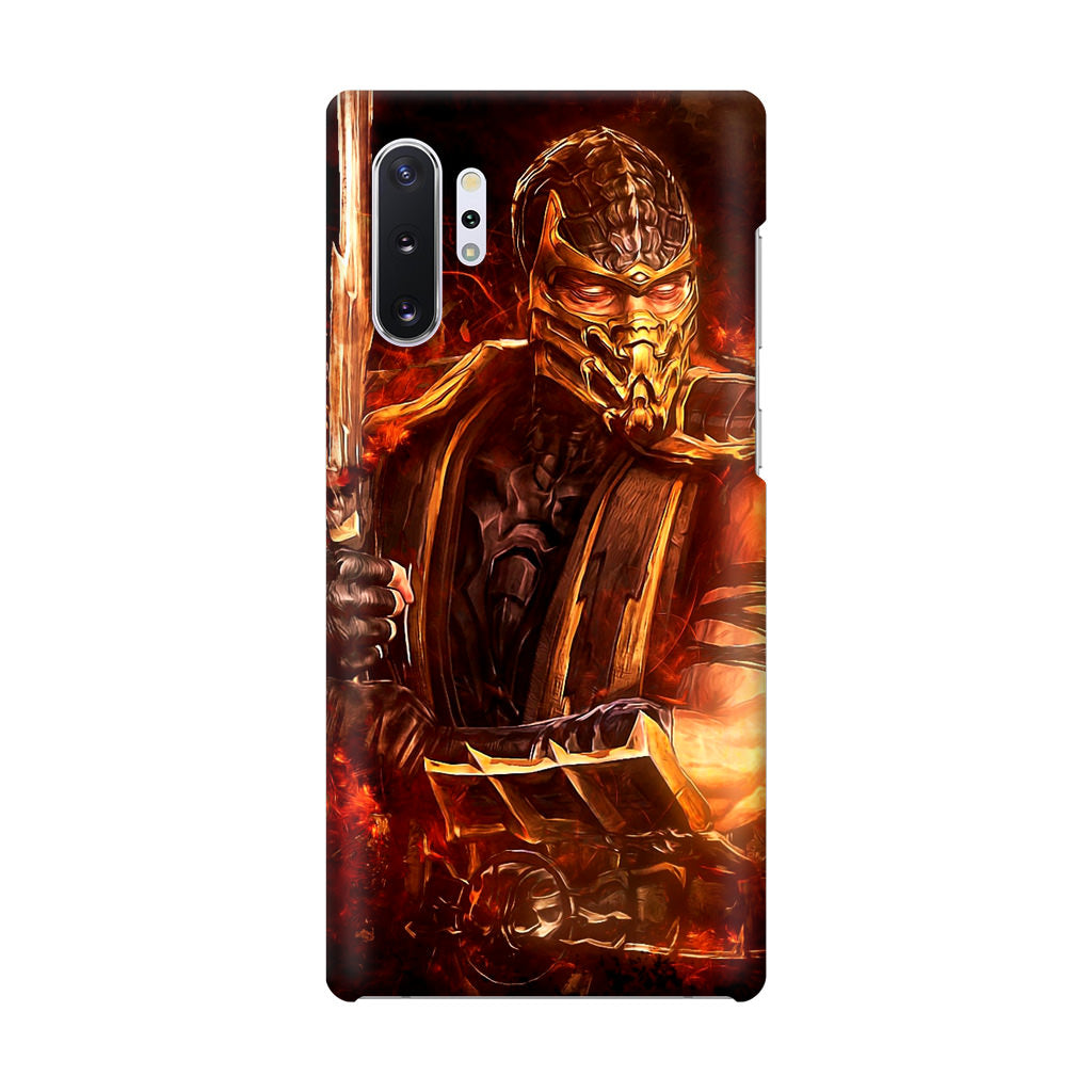 Mortal Kombat Scorpion Galaxy Note 10 Plus Case