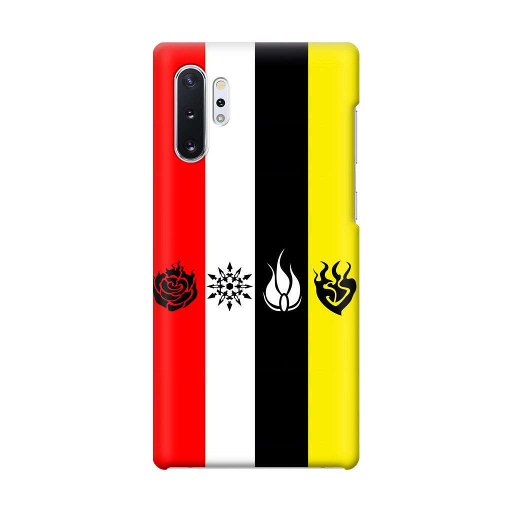 RWBY All Symbols Galaxy Note 10 Plus Case