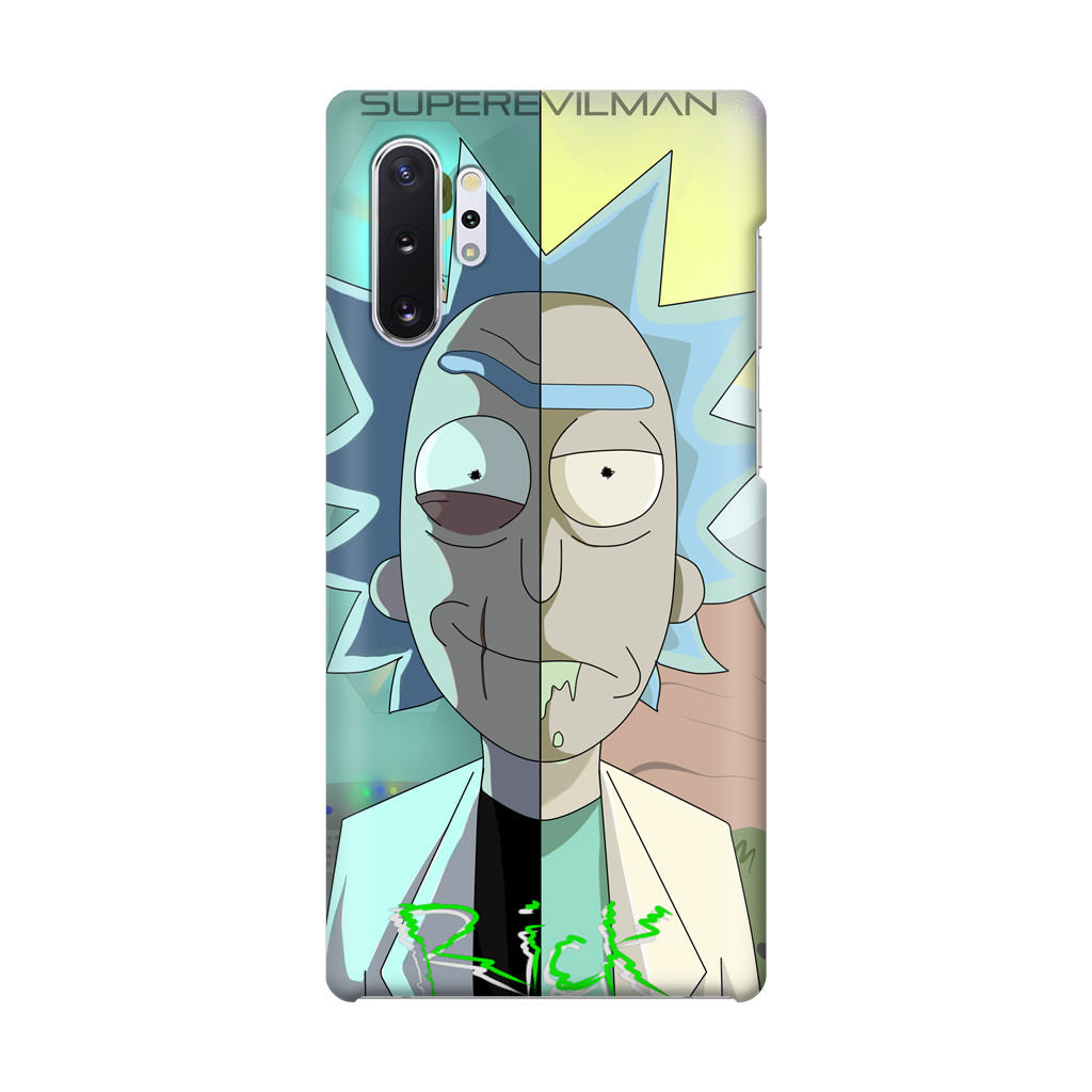 Super Evil Man Rick And Rick Galaxy Note 10 Plus Case