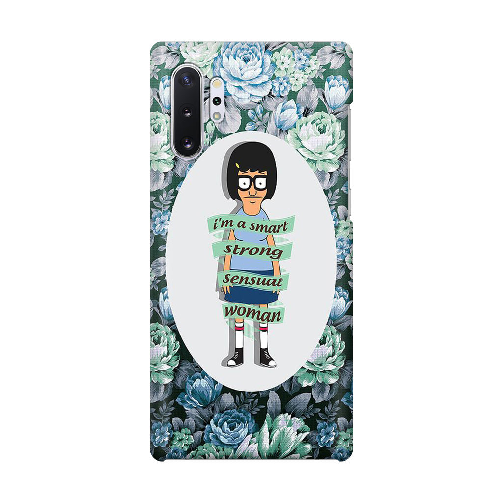 Tina Belcher Flower Woman Quotes Galaxy Note 10 Plus Case