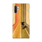 Vintage Skateboard On Colorful Stipe Galaxy Note 10 Plus Case