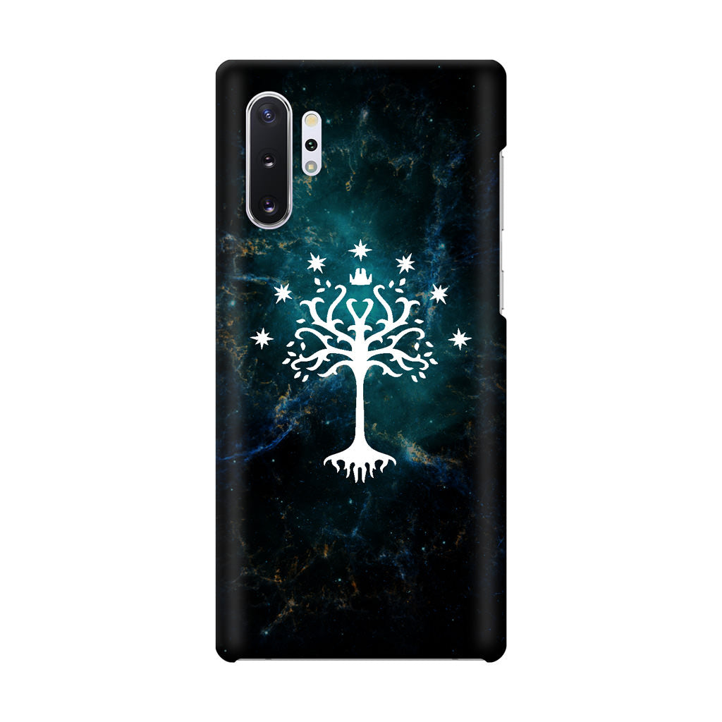White Tree Of Gondor In Space Nebula Galaxy Note 10 Plus Case