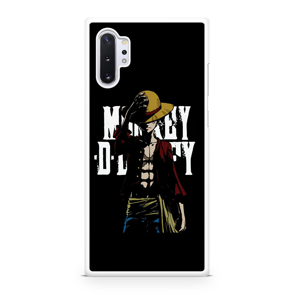 Monkey D Luffy Straw Hat Galaxy Note 10 Plus Case