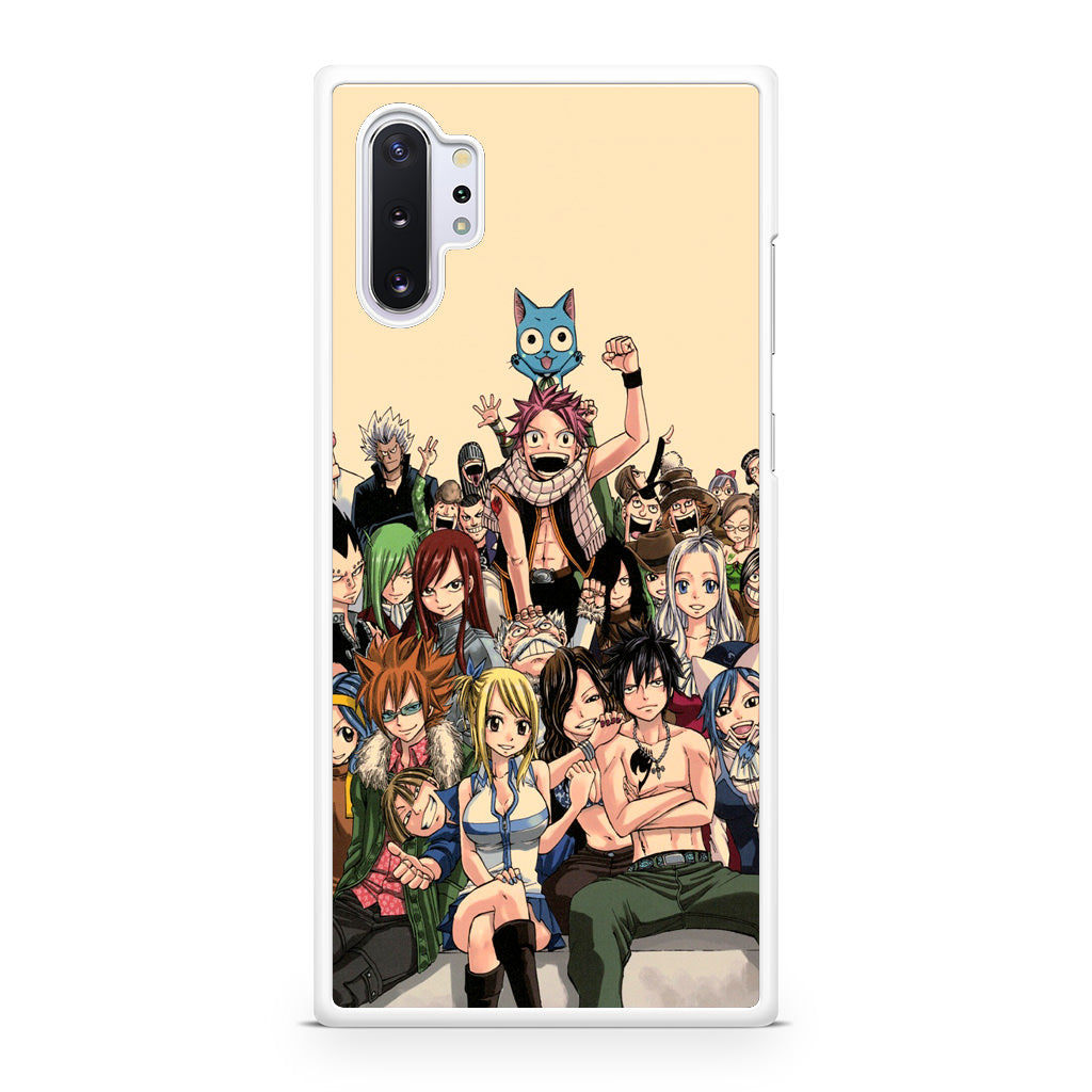 Fairy Tail Characers Galaxy Note 10 Plus Case