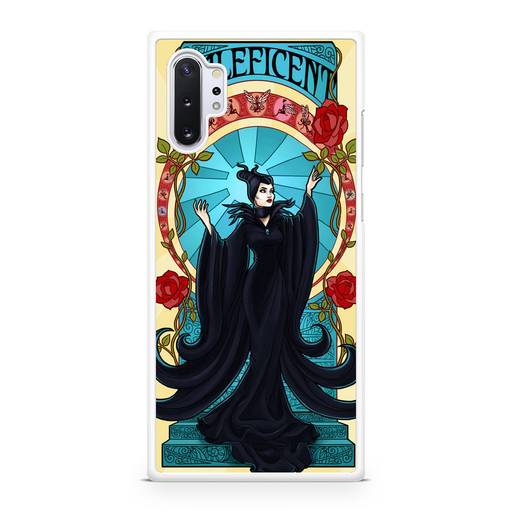Maleficent With Flower Galaxy Note 10 Plus Case