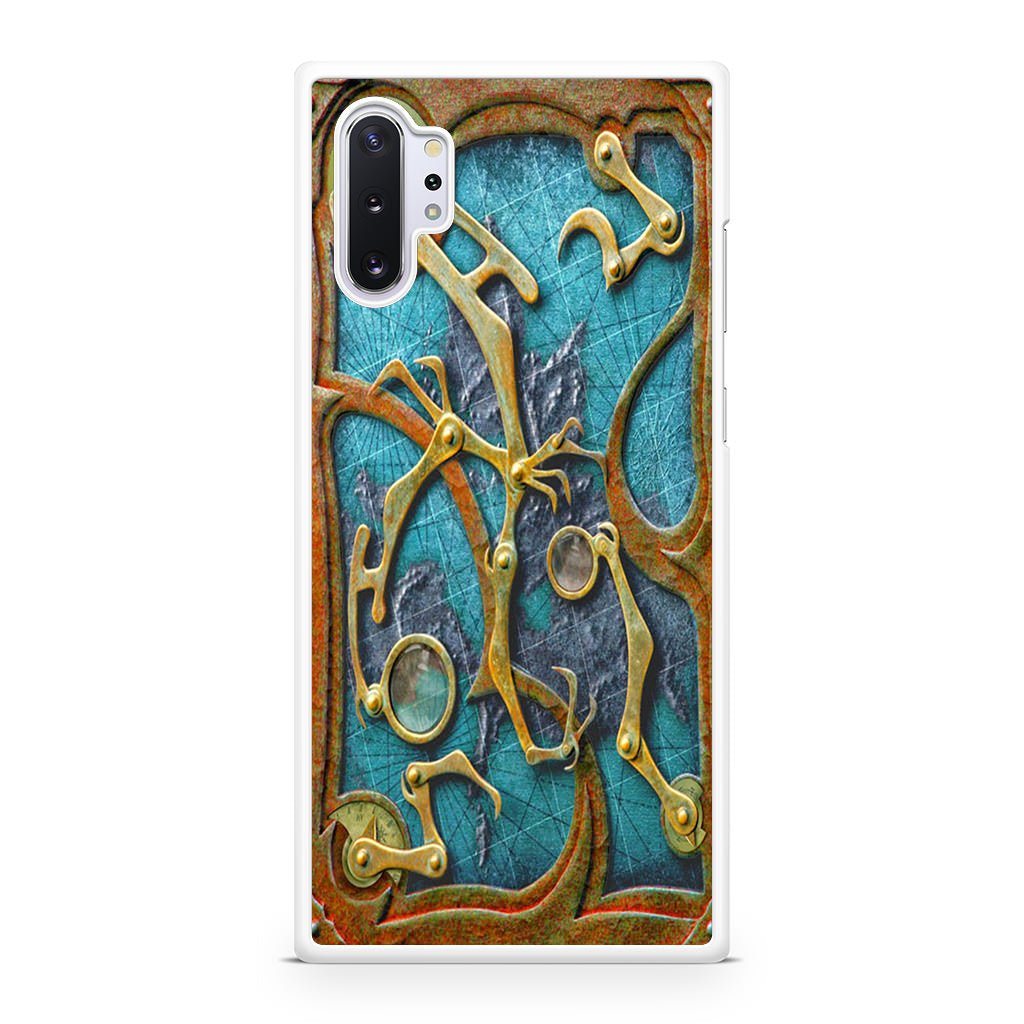 Steampunk Book Cover Galaxy Note 10 Plus Case
