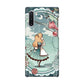 Alice And Cheshire Cat Poster Galaxy Note 10 Case