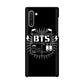 BTS Bulletproof Galaxy Note 10 Case