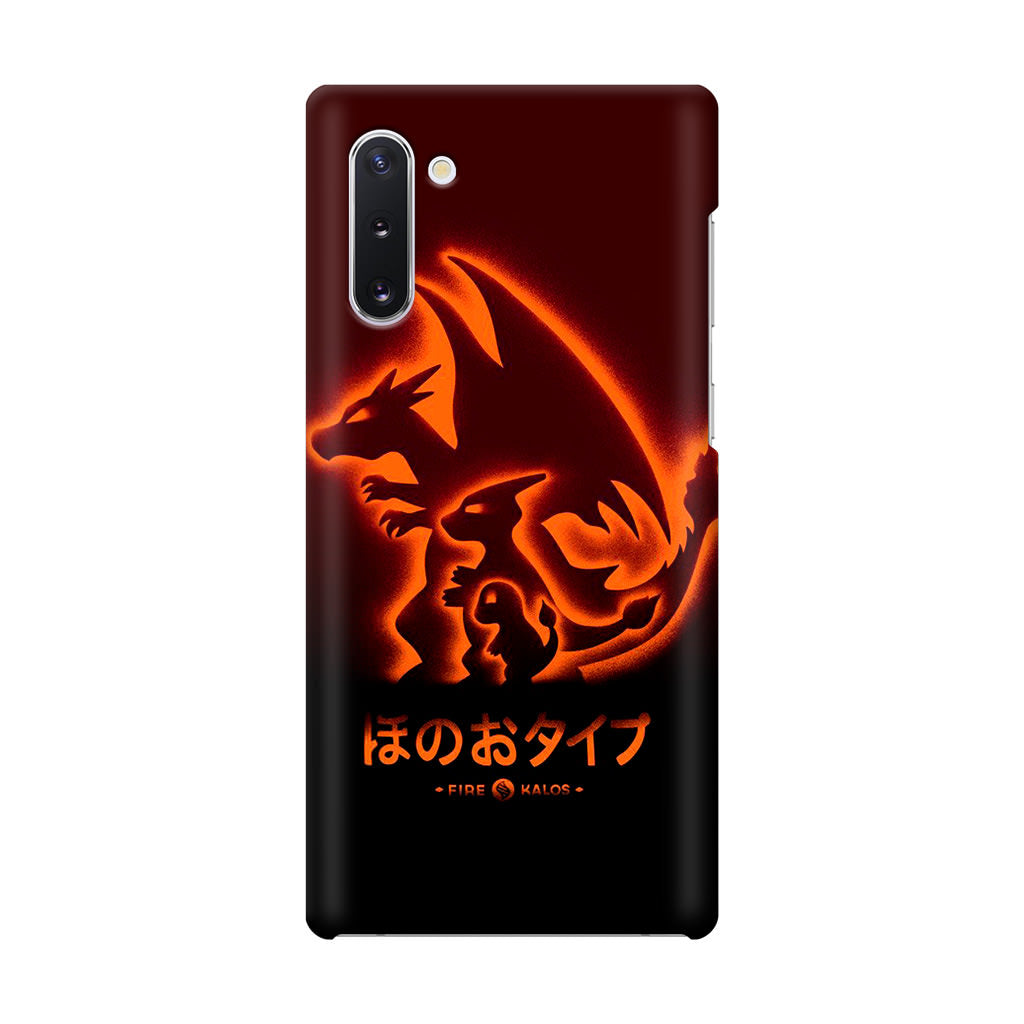 Charmander Charizard Galaxy Note 10 Case