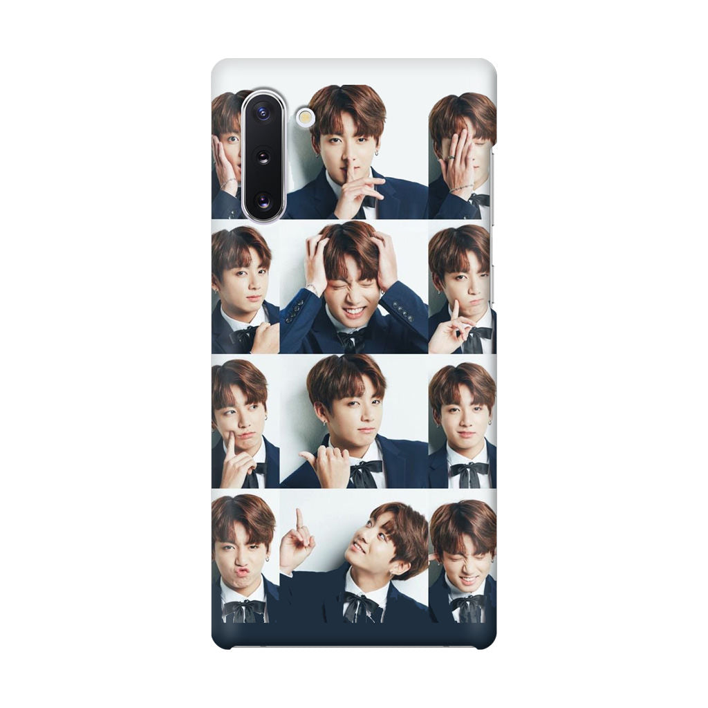 Jungkook Collage Galaxy Note 10 Case