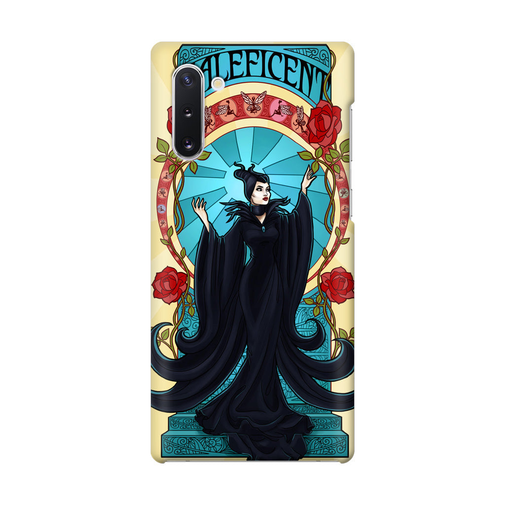 Maleficent With Flower Galaxy Note 10 Case