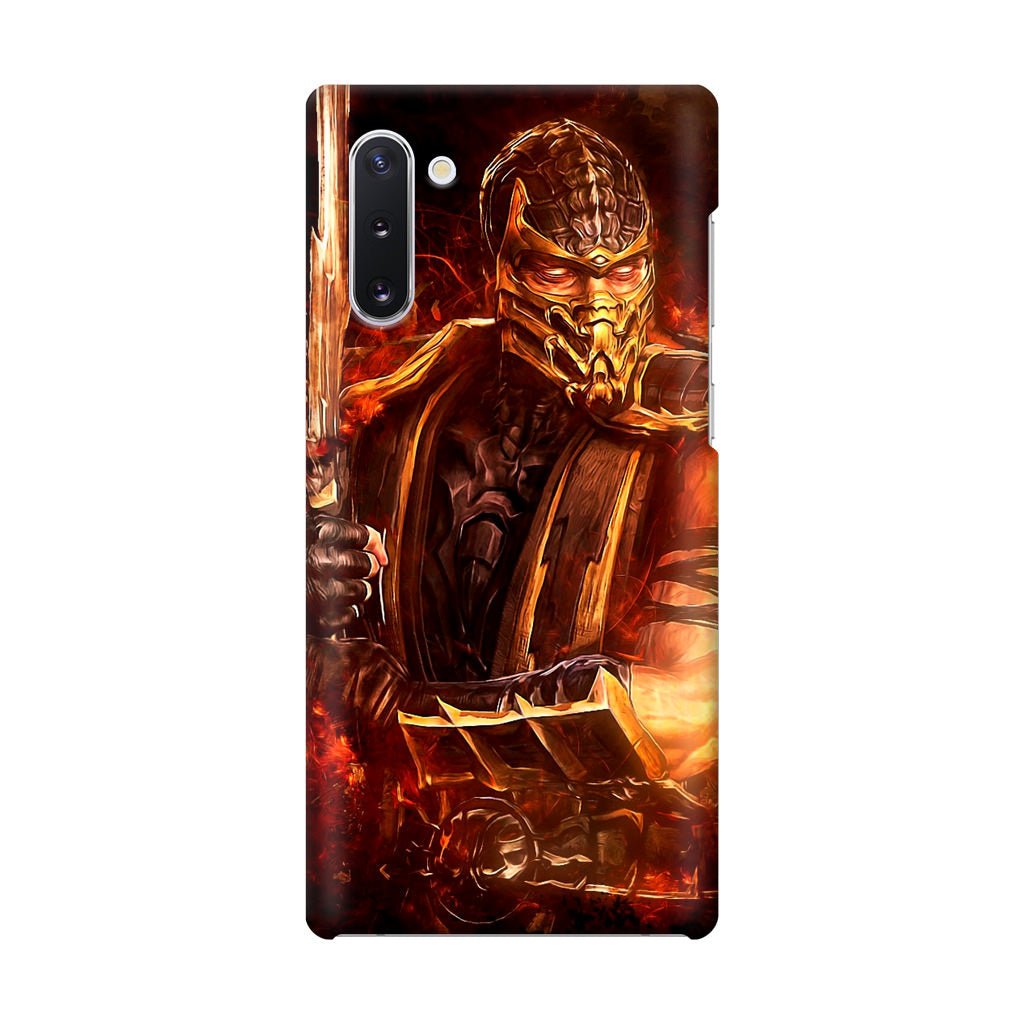 Mortal Kombat Scorpion Galaxy Note 10 Case