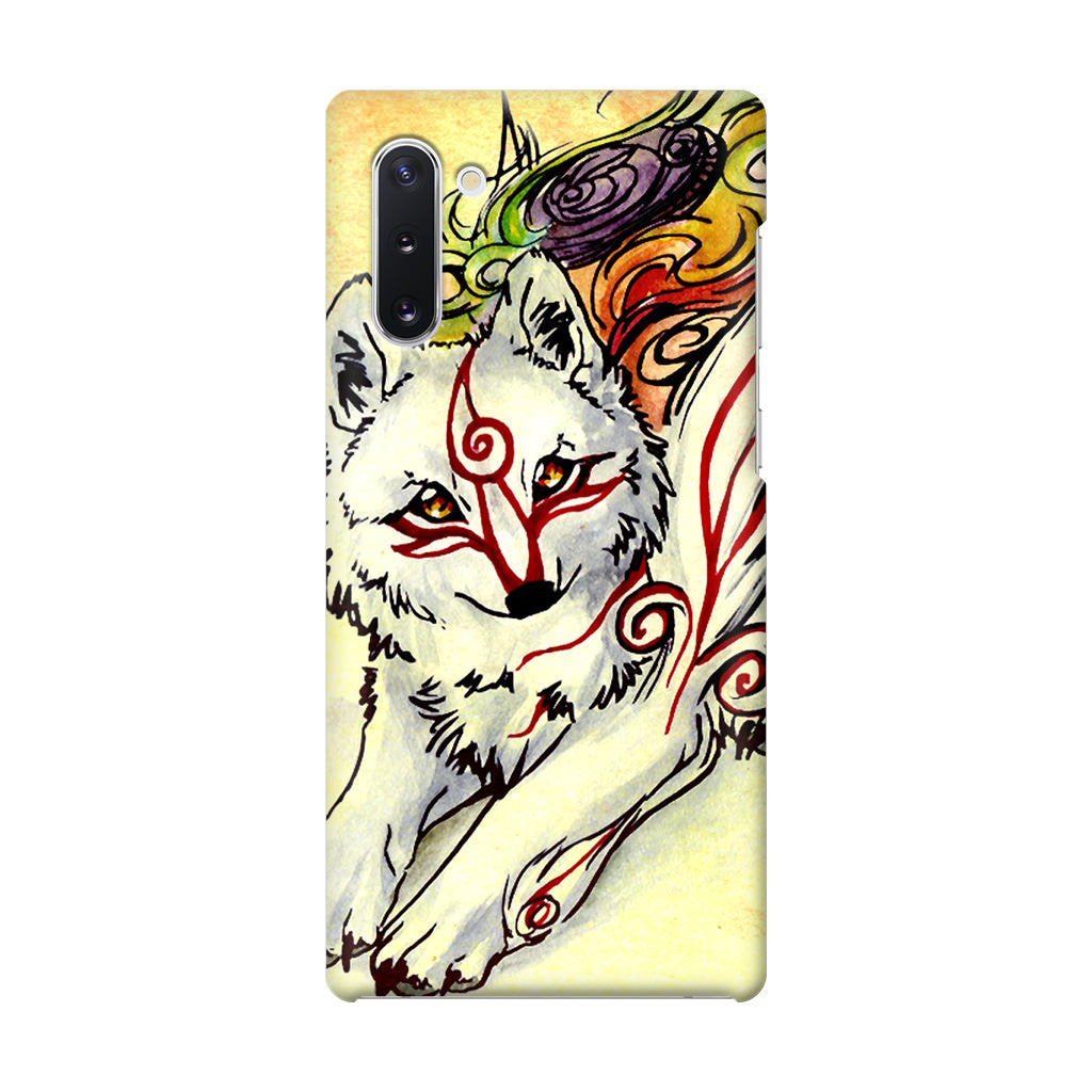 Okami Amaterasu Galaxy Note 10 Case
