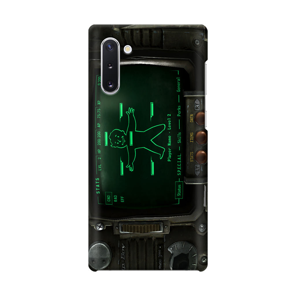 Pip-boy 3000 Galaxy Note 10 Case