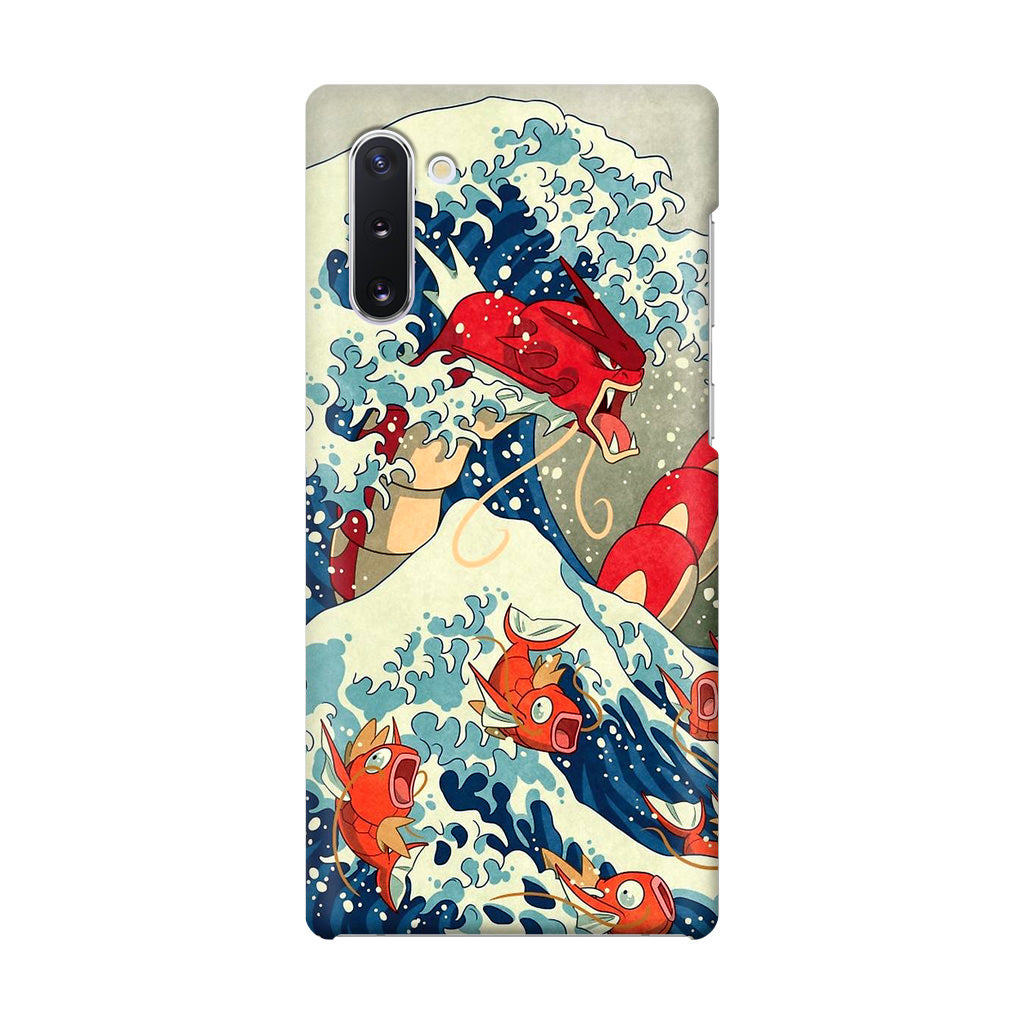 The Great Wave Of Gyarados Galaxy Note 10 Case