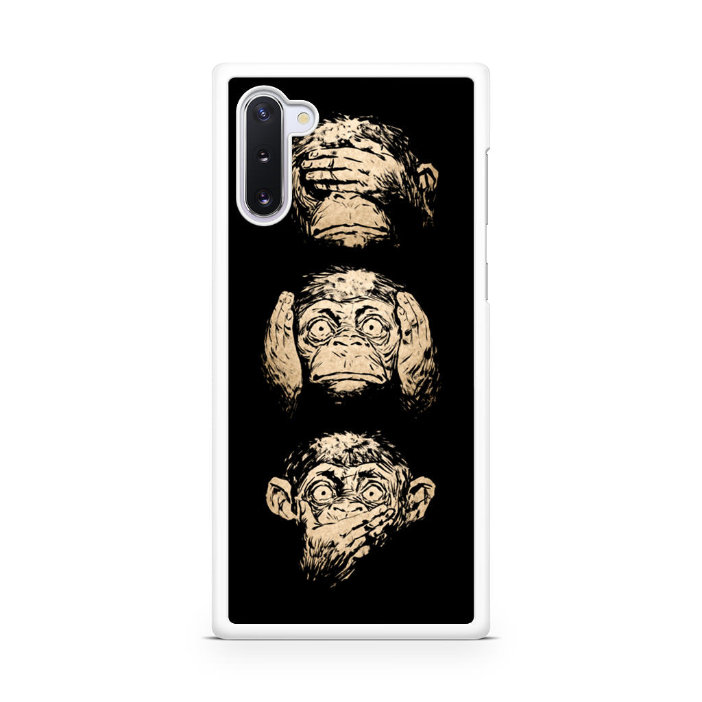 3 Wise Monkey Galaxy Note 10 Case