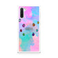 Among Us Colorful Galaxy Note 10 Case