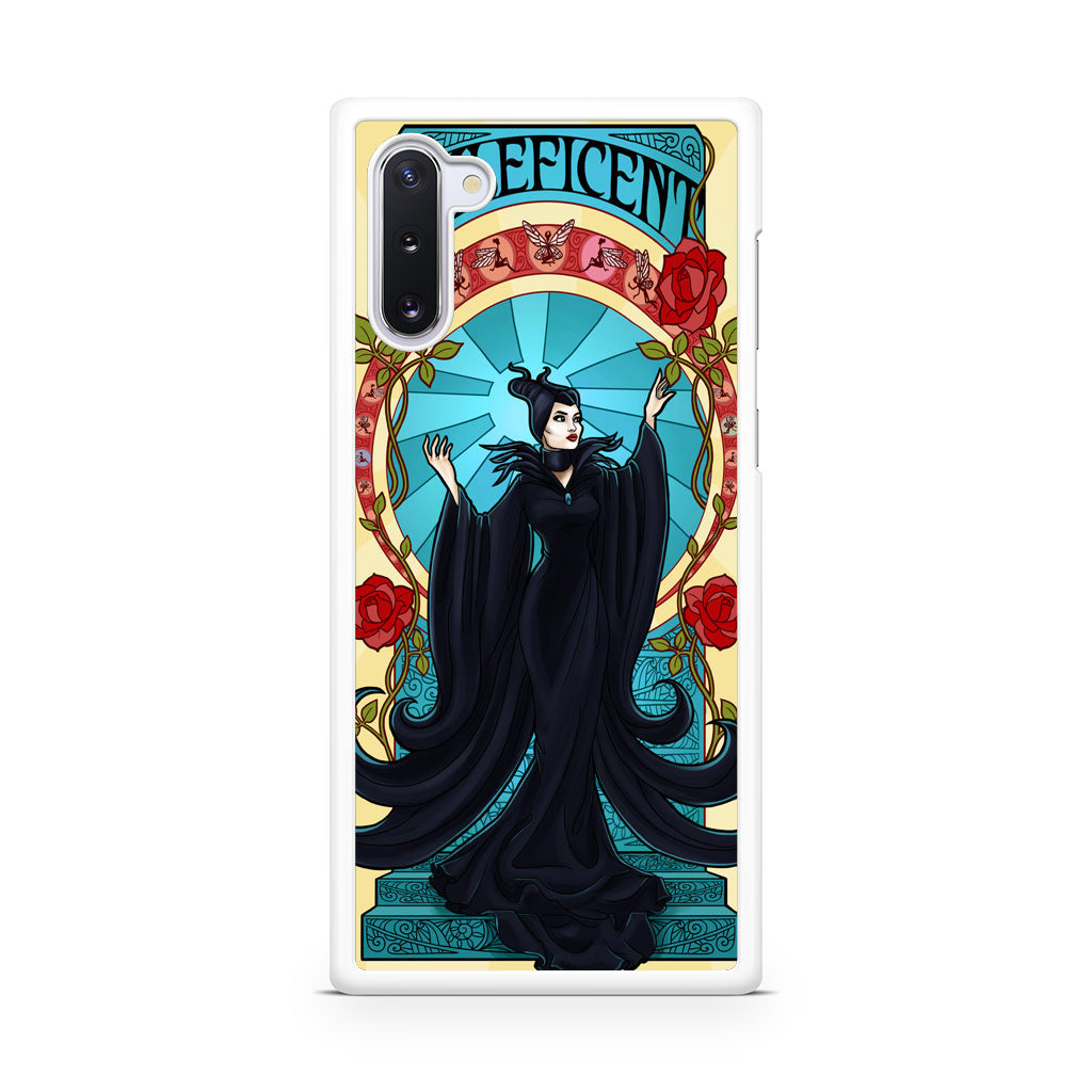 Maleficent With Flower Galaxy Note 10 Case