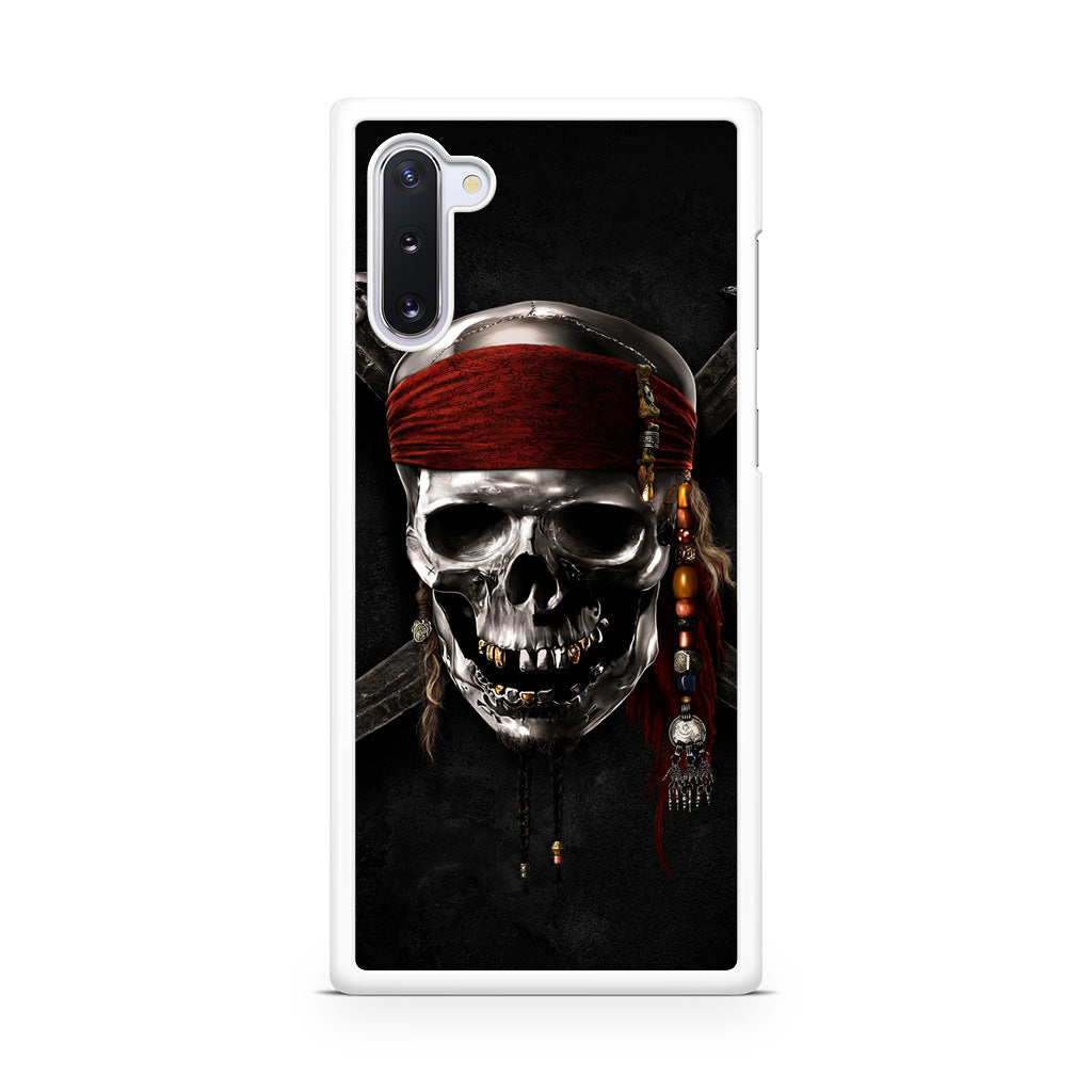 Pirates Of Carribean Skull Galaxy Note 10 Case