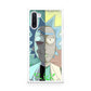 Super Evil Man Rick And Rick Galaxy Note 10 Case