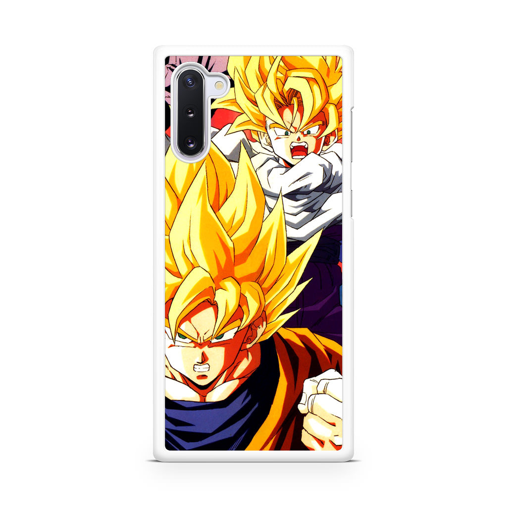 Super Saiyan Goku And Gohan Galaxy Note 10 Case