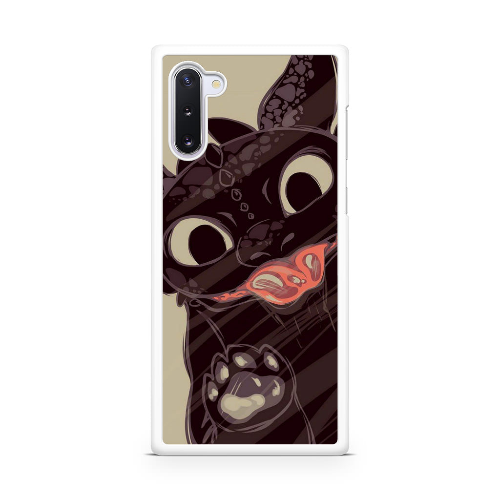 Toothless Dragon Art Galaxy Note 10 Case