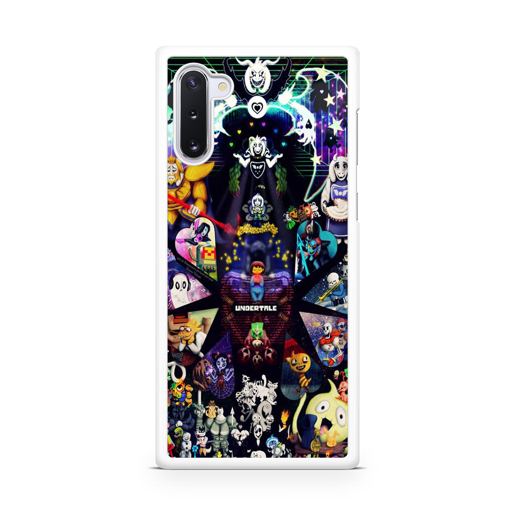 Undertale All Characters Galaxy Note 10 Case