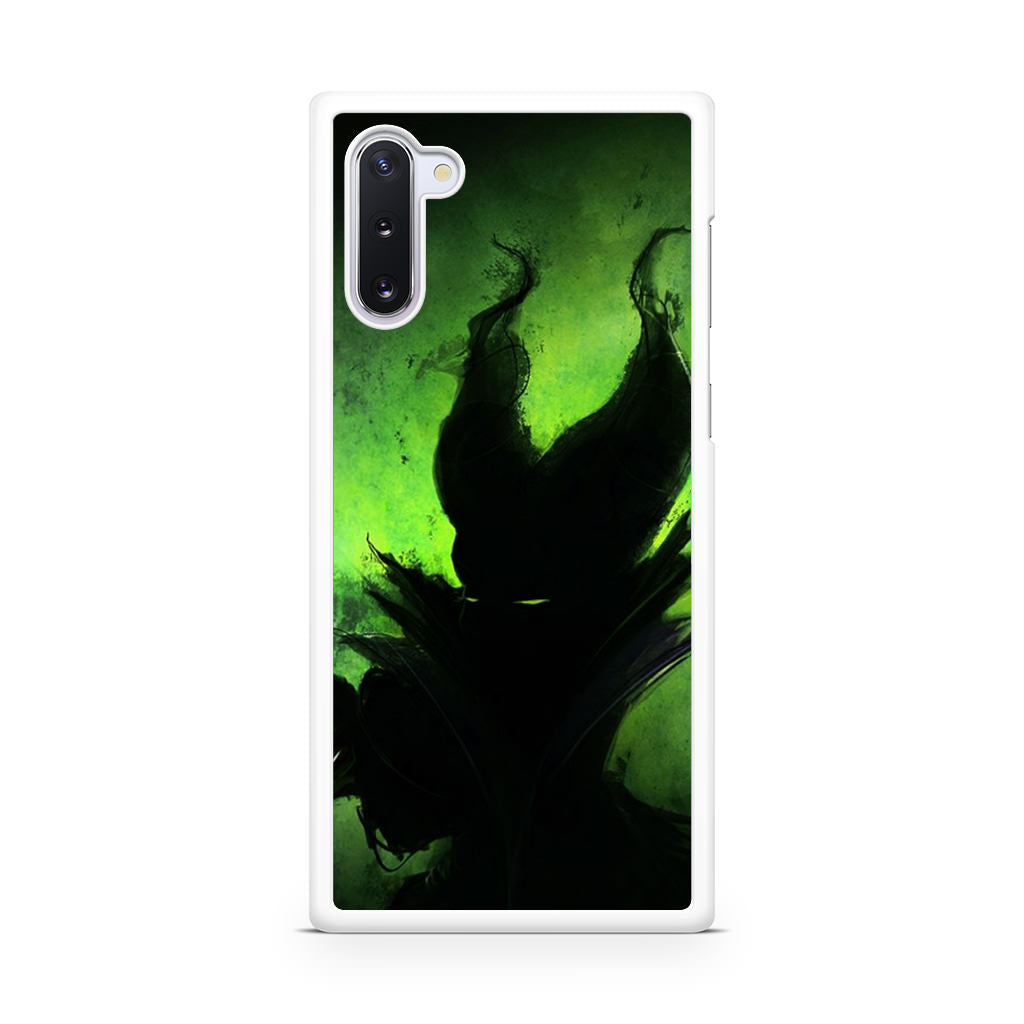 Villains Maleficent Silhouette Galaxy Note 10 Case