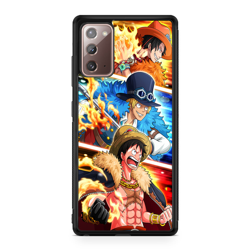 Ace Sabo Luffy Galaxy Note 20 Case