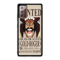 Gold Roger Bounty Galaxy Note 20 Case