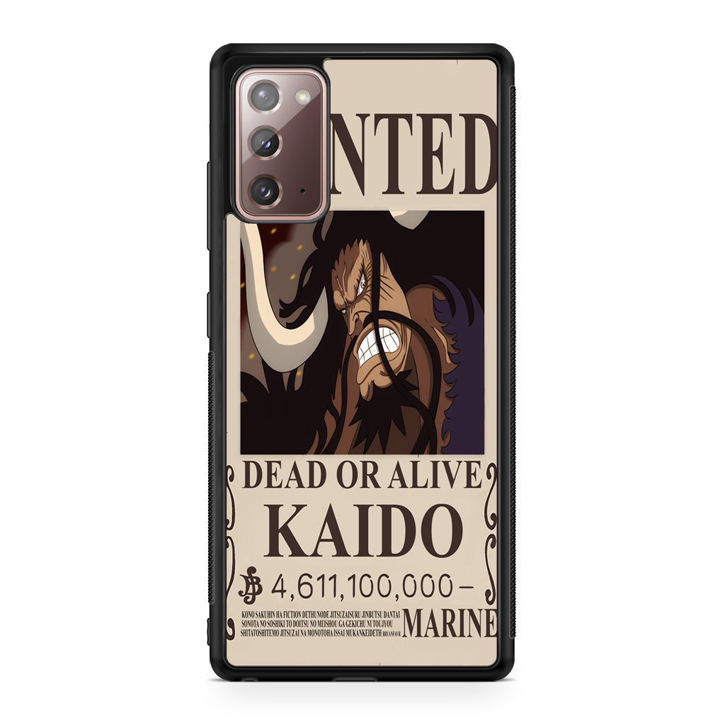 Kaido Bounty Galaxy Note 20 Case