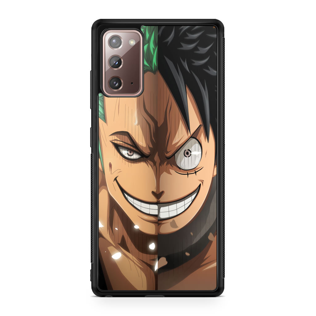 Luffy And Zoro Half Smile Galaxy Note 20 Case