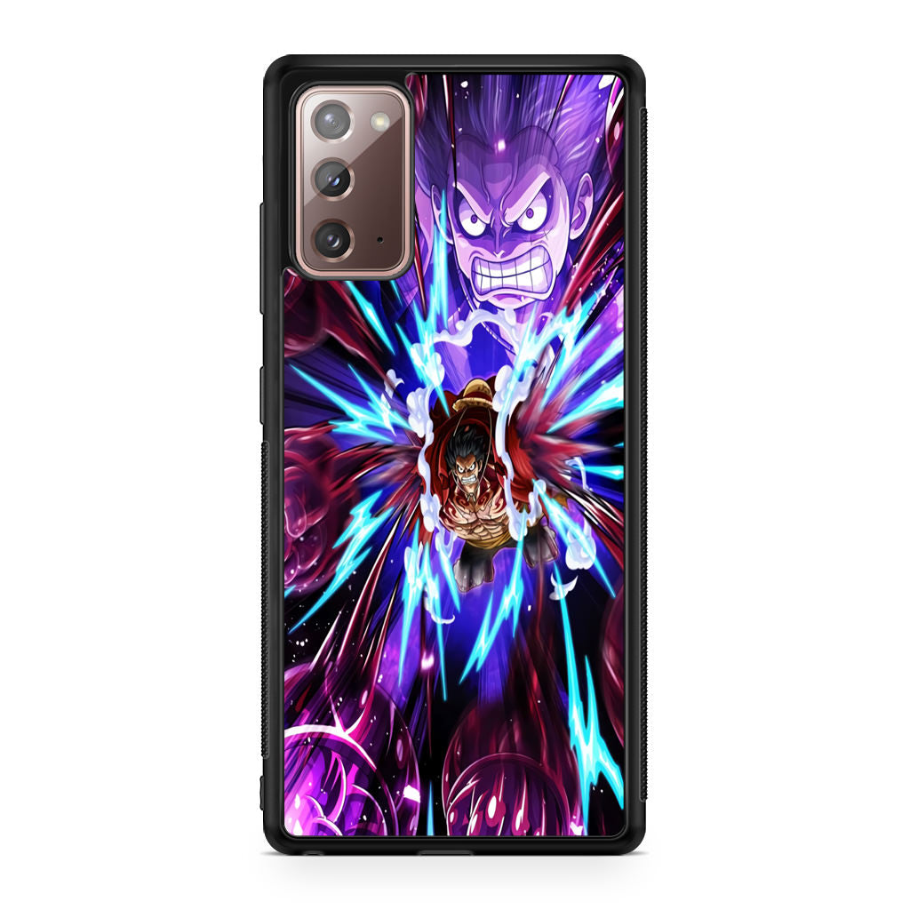 Luffy Bounce Man Gattling Gun Galaxy Note 20 Case