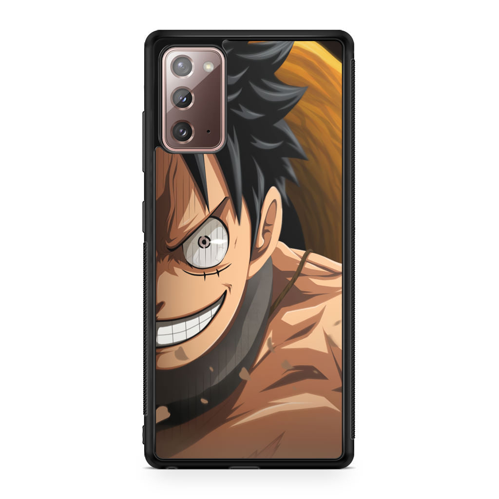 Luffy Half Smile Galaxy Note 20 Case
