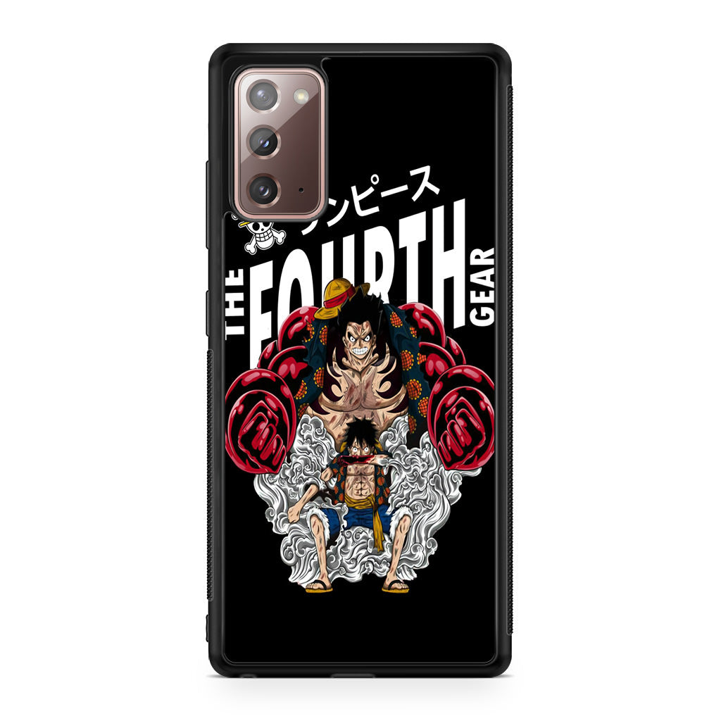 Luffy The Fourth Gear Black Galaxy Note 20 Case