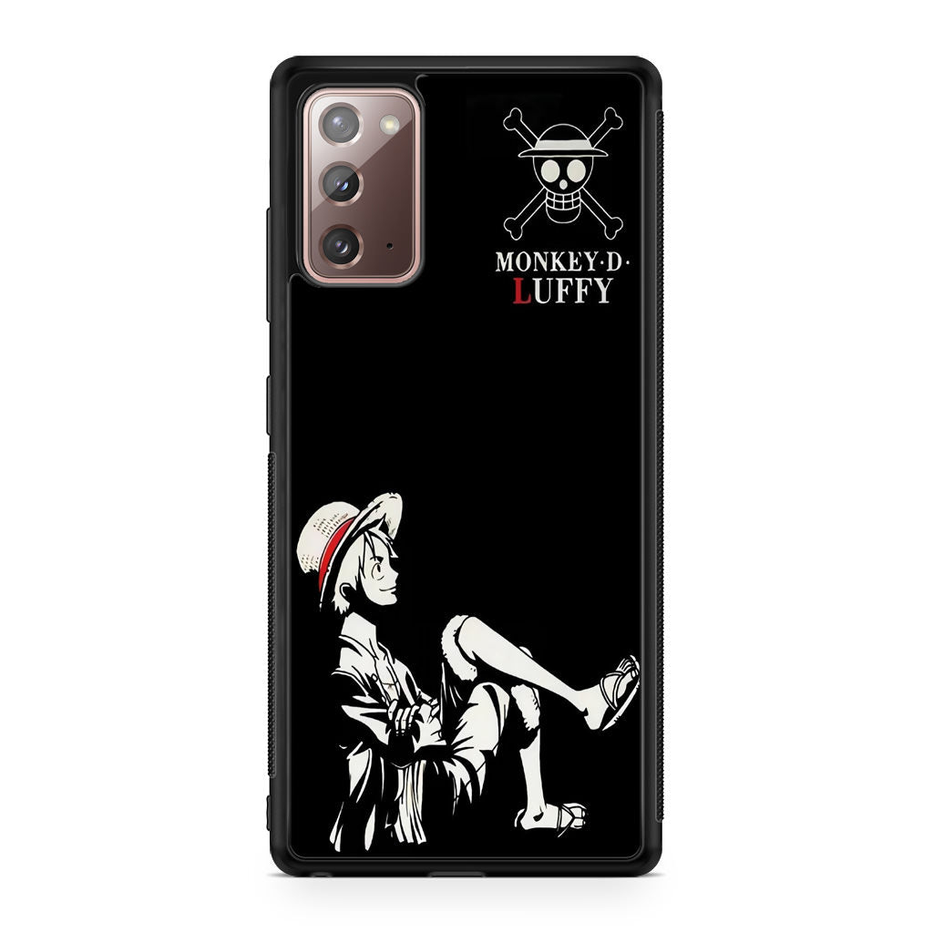 Monkey D Luffy Black And White Galaxy Note 20 Case