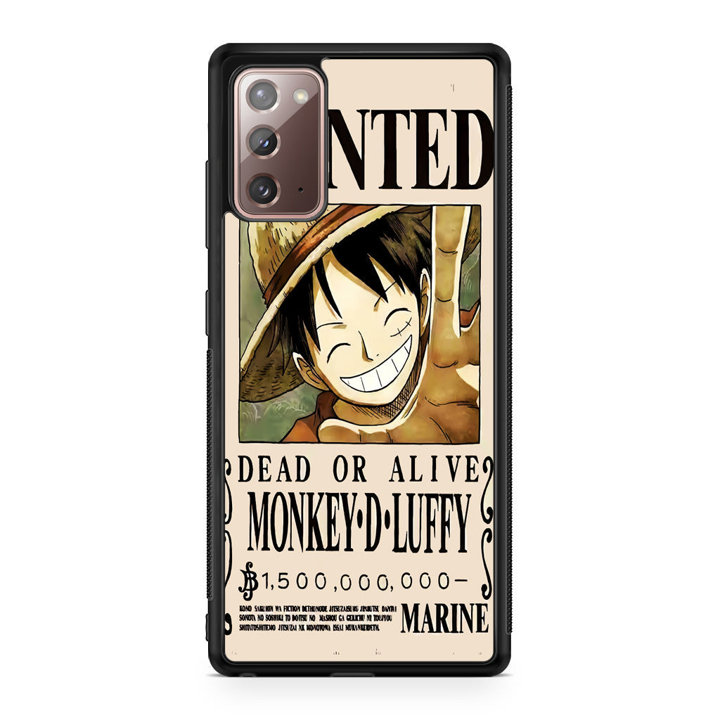 Monkey D Luffy Bounty Galaxy Note 20 Case