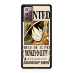 Monkey D Luffy Bounty Galaxy Note 20 Case