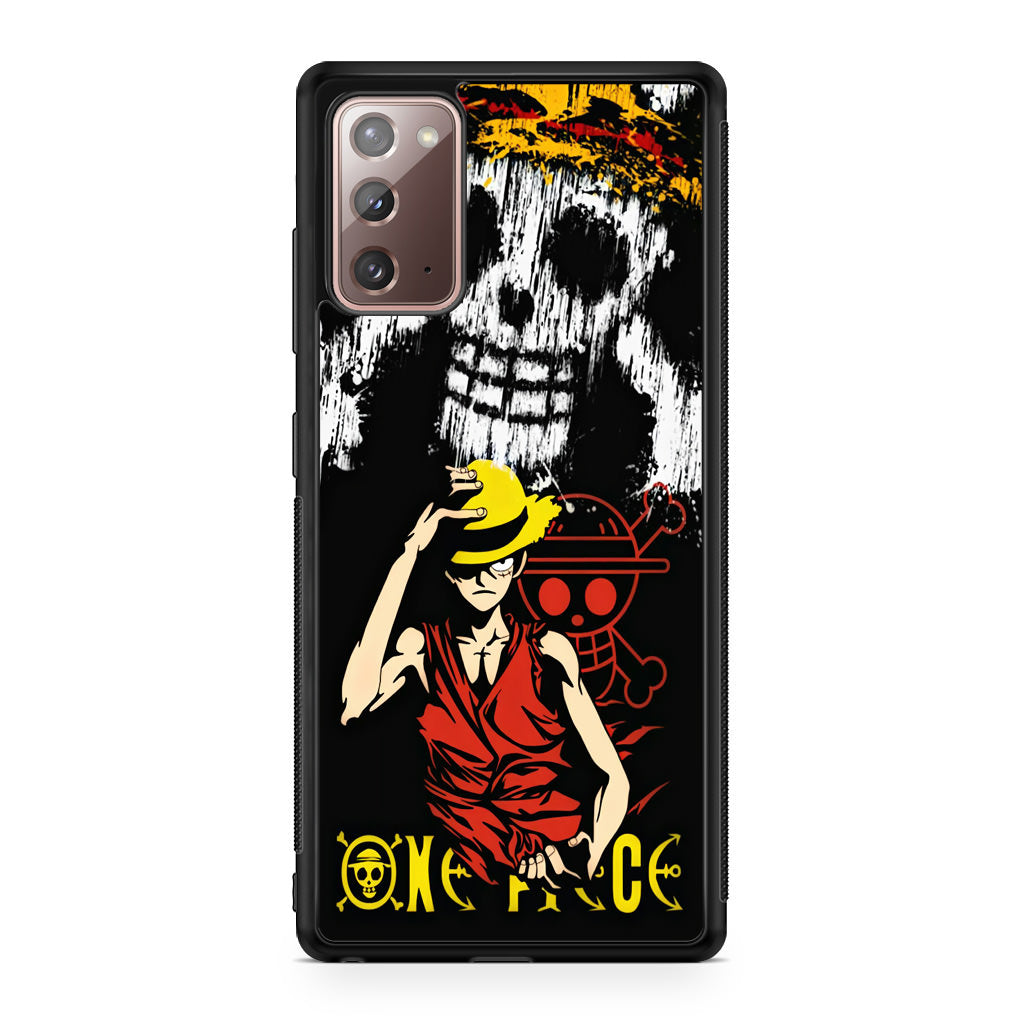 Monkey D Luffy Paint Art Galaxy Note 20 Case