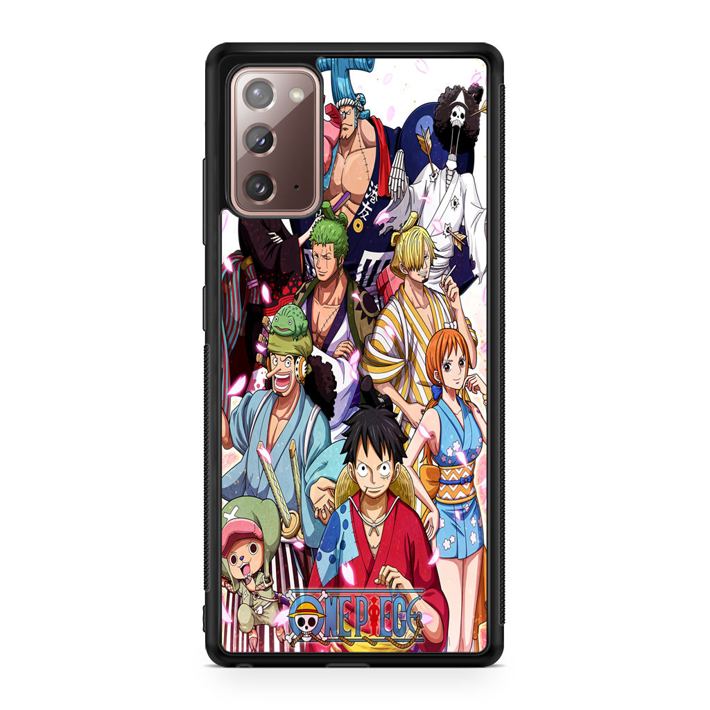 Mugiwara Crew Wano Galaxy Note 20 Case